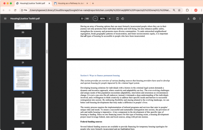 Screenshot of PDF
