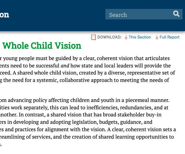 Whole Child Policy Toolkit — PDF download options